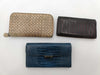 BOTTEGA VENETA Python Anteprima and Crocodile Embossed Long Wallet Set