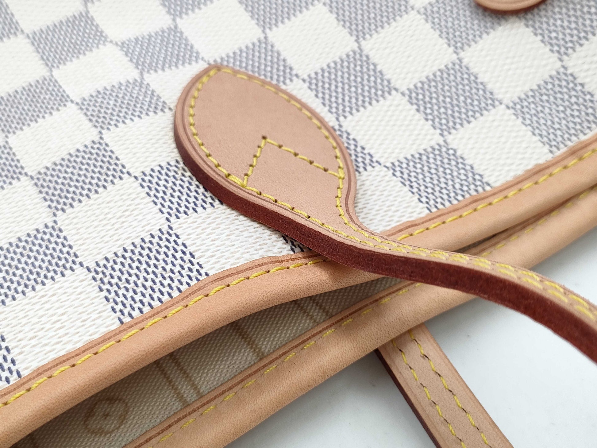 LOUIS VUITTON Damier Azur N51107 Tote Bag