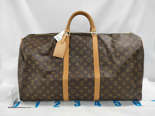 LOUIS VUITTON Monogram M41422 Keepall 60 Boston Bag