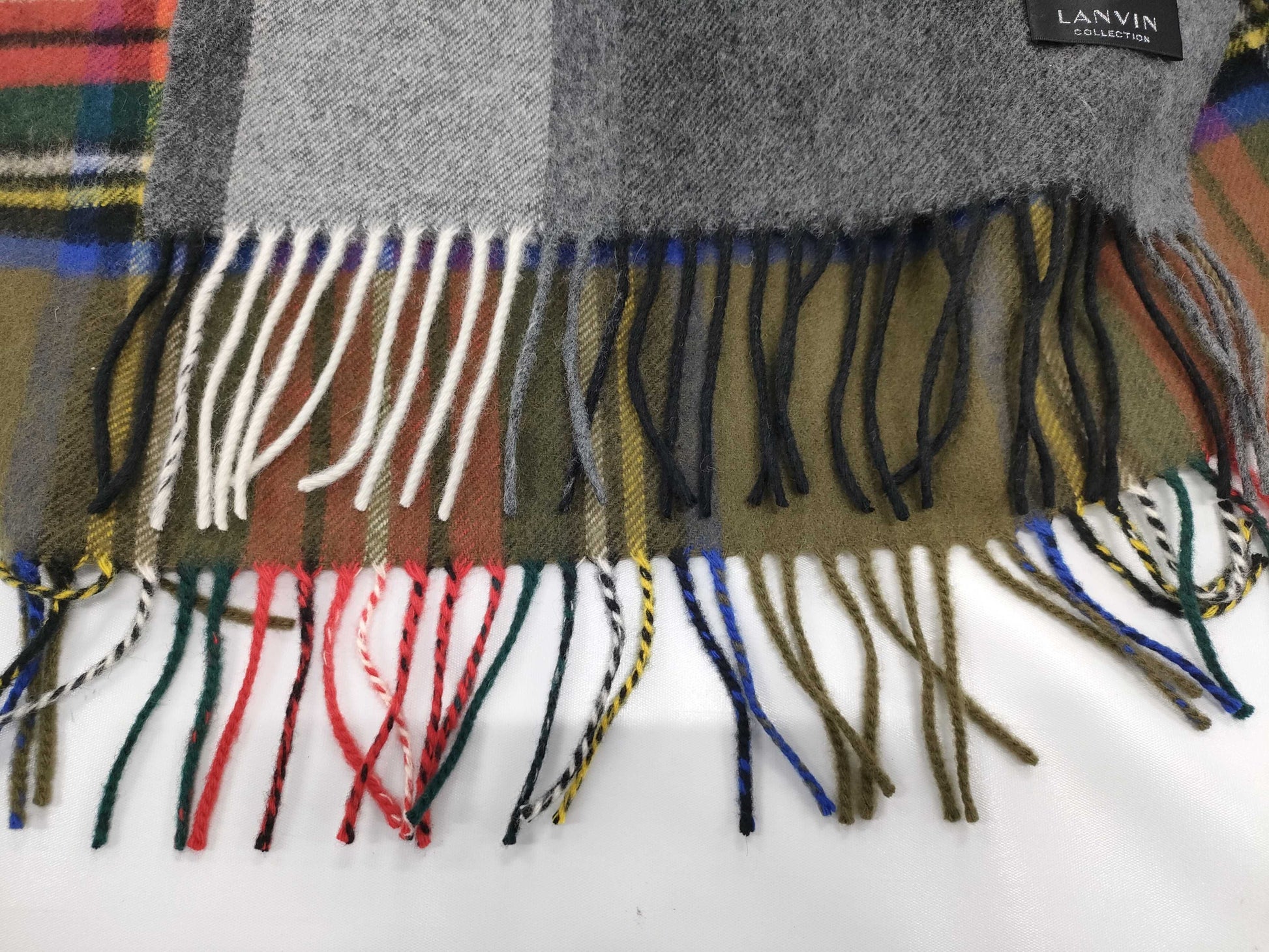 LANVIN Johnstons 100% Cashmere Scarf
