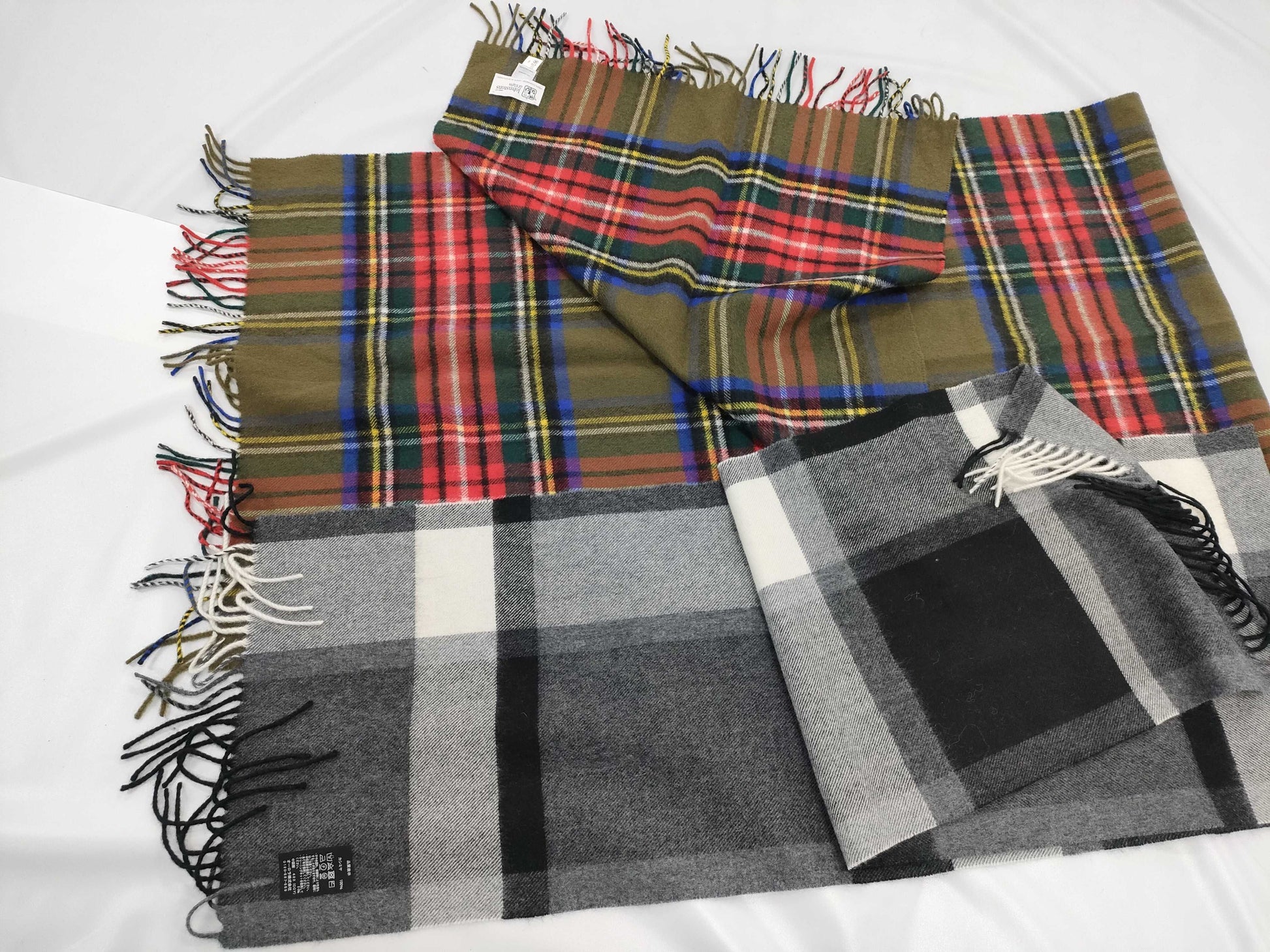 LANVIN Johnstons 100% Cashmere Scarf