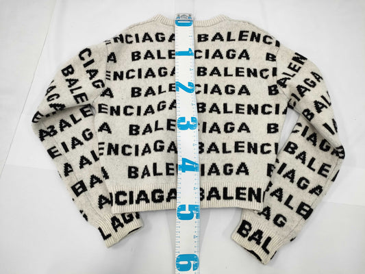 BALENCIAGA Logo Sweater Top