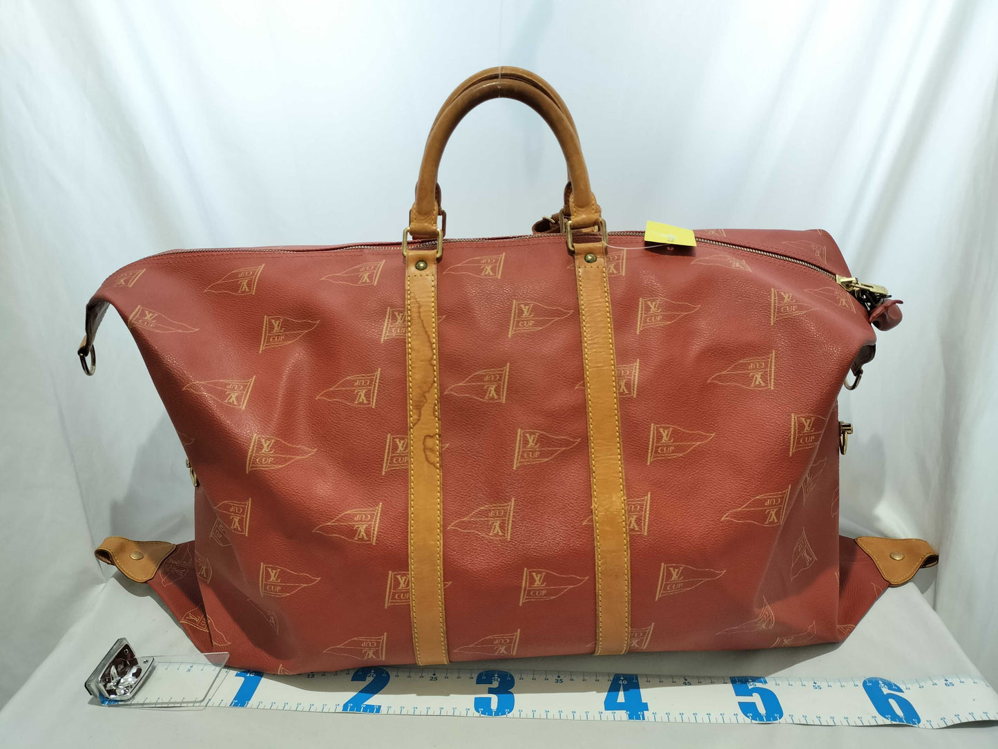 LOUIS VUITTON Louis Vuitton Cup M80020 Kabul Abogany Boston Bag