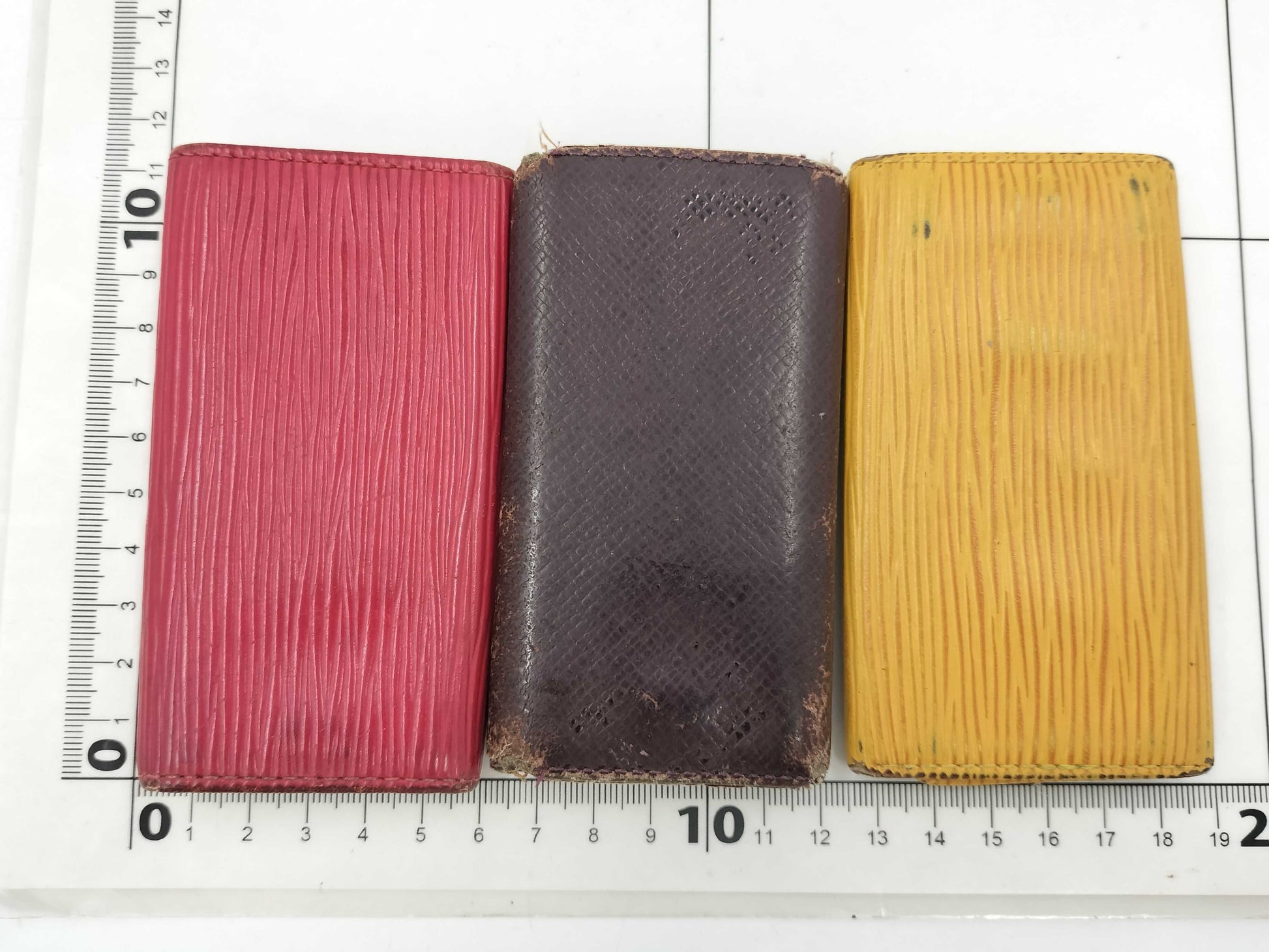 LOUIS VUITTON Epi Taiga Key Case/Key Holder