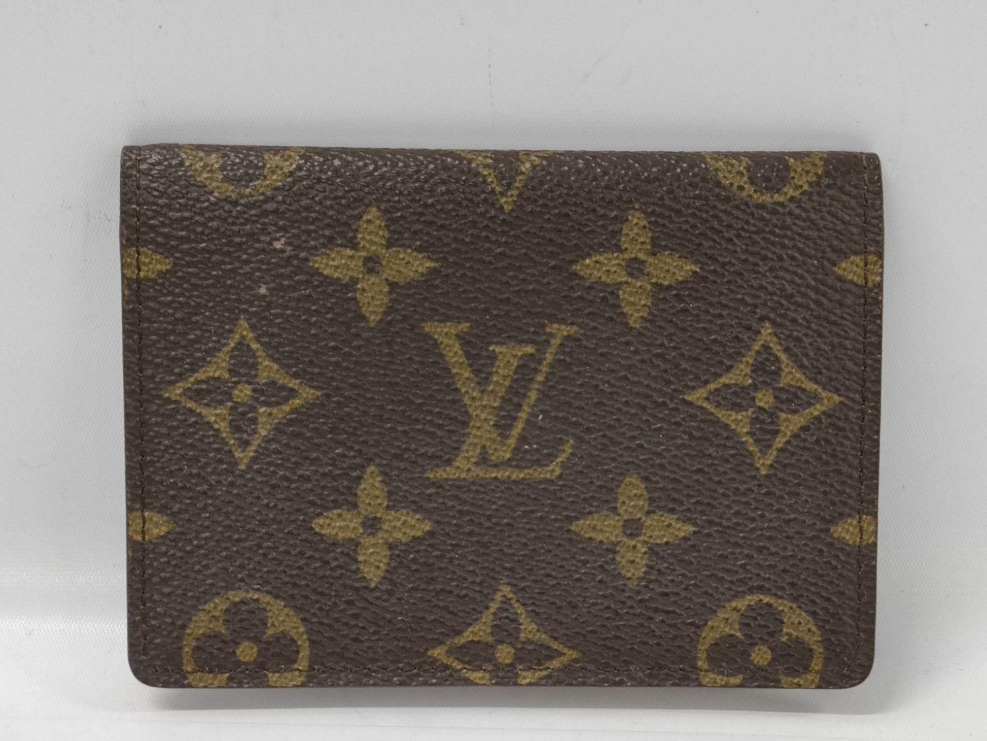 LOUIS VUITTON Monogram Pass Case Card Case/Pass Case/Business Card Case