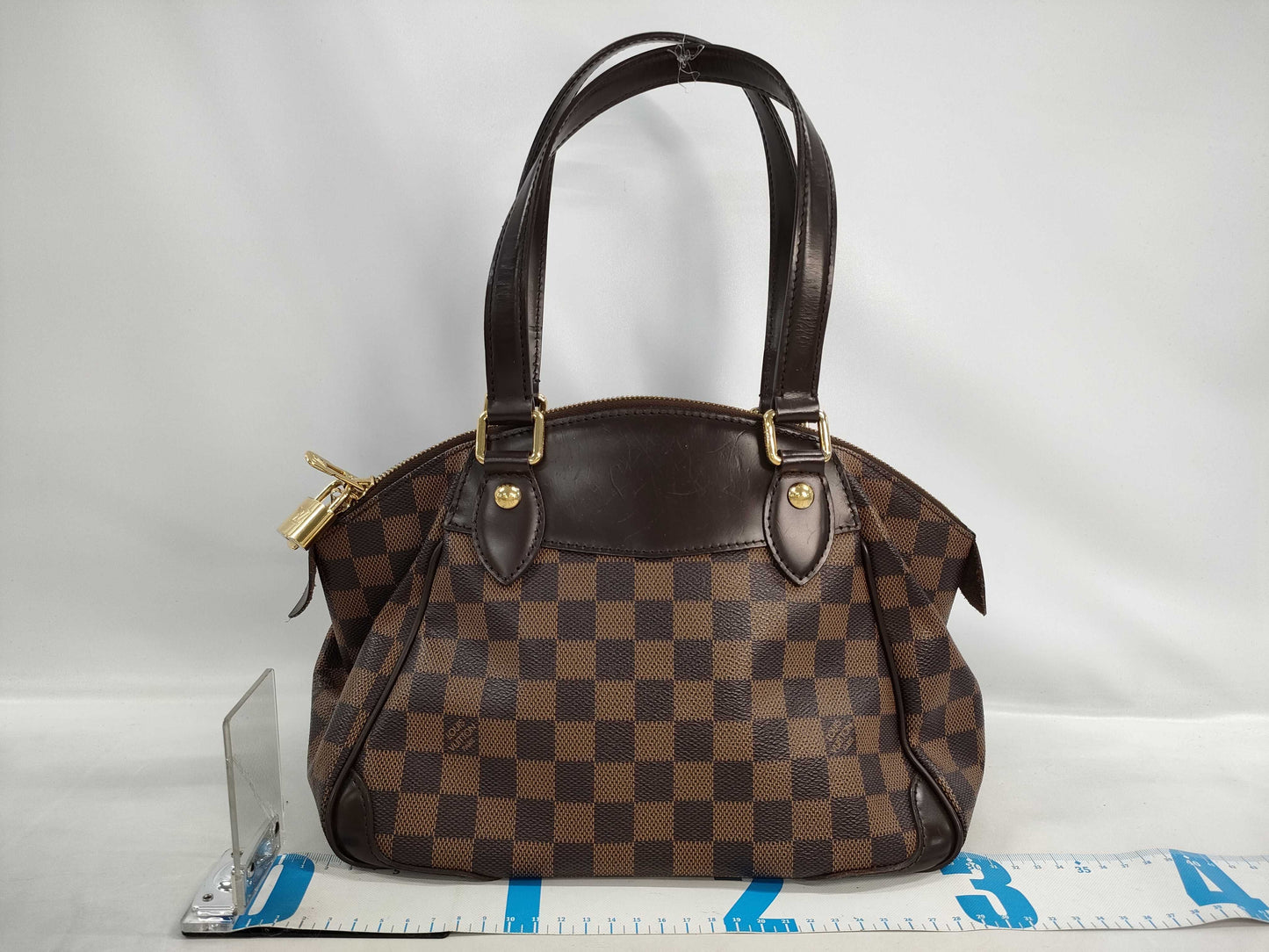 LOUIS VUITTON Damier Verona PM N41117 Handbag