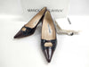 Manolo Brannik Boxed Heel Women's Watch Pumps