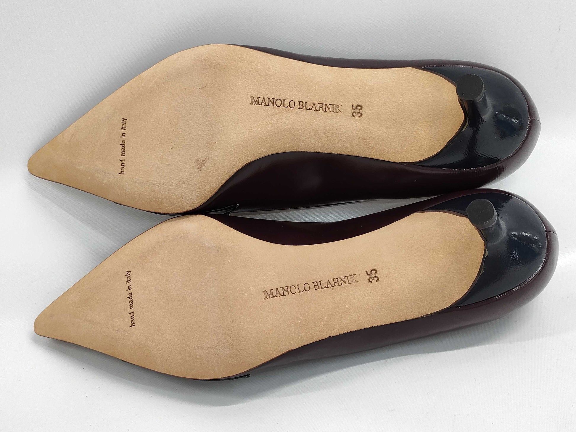 Manolo Brannik Boxed Heel Women's Watch Pumps