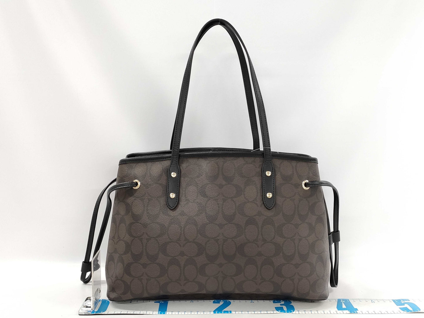 COACH Signature Leather Tote Tote Bag