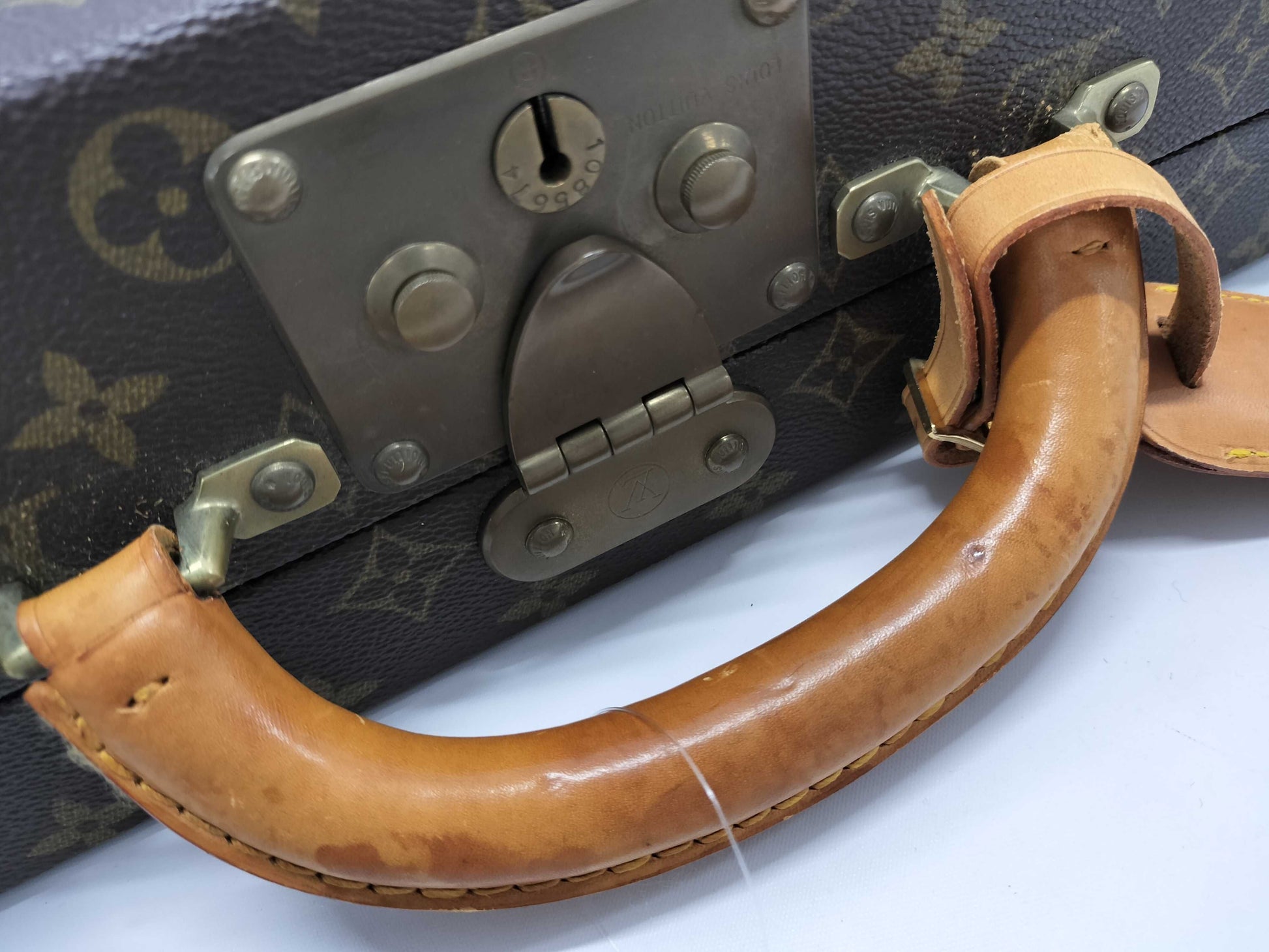 LOUIS VUITTON Monogram President Business Bag