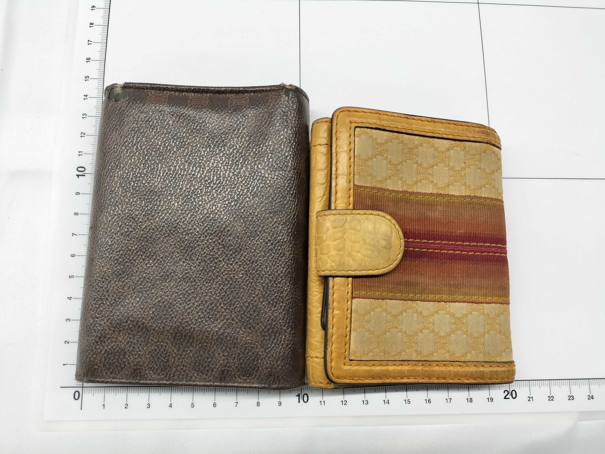 CELINE Fendi 3-Piece Wallet Set