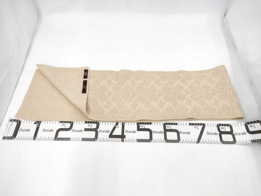 COACH 95% Wool/5% Cashmere Scarf