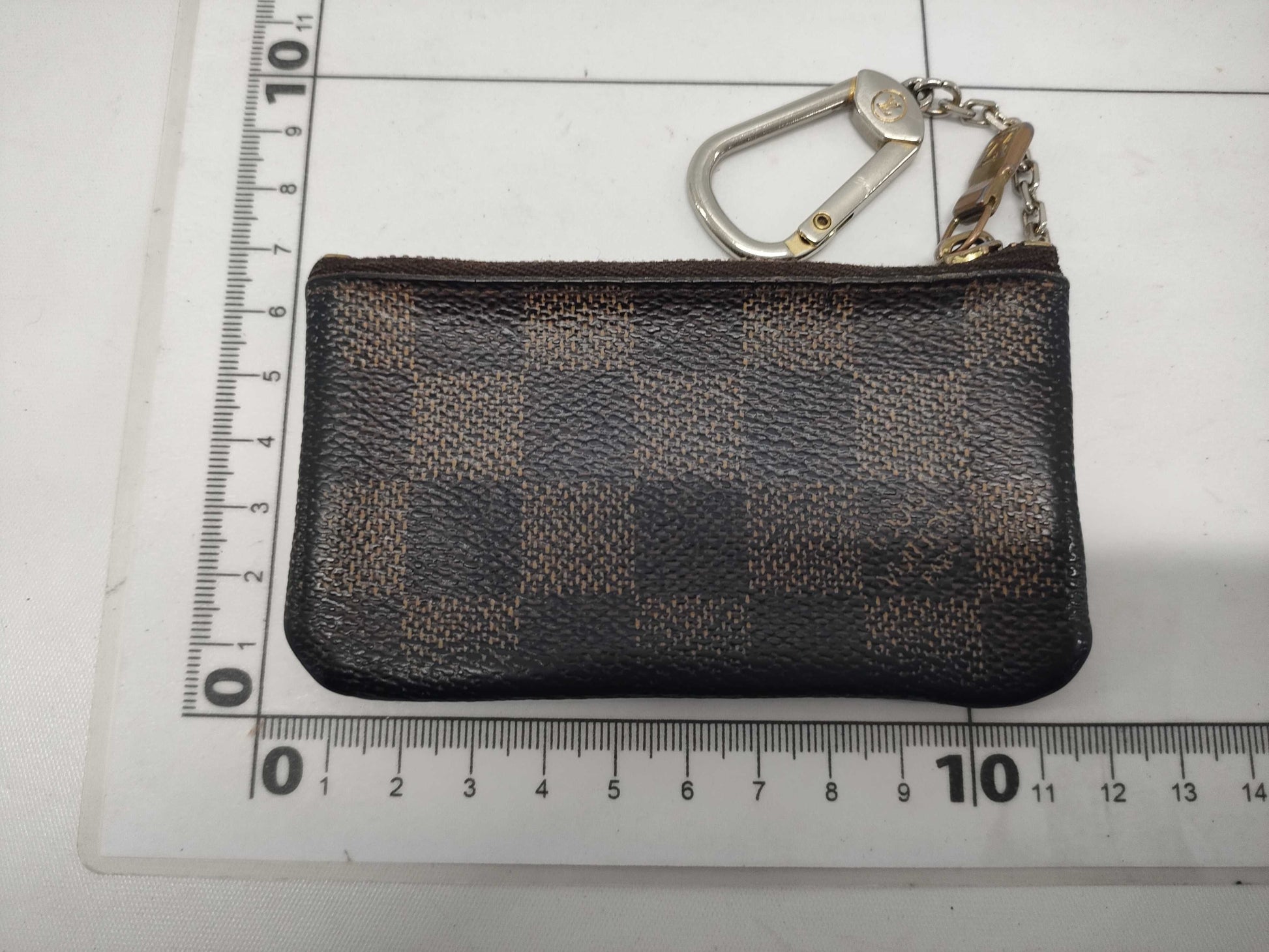 LOUIS VUITTON Damier Pochette Clé Coin Case