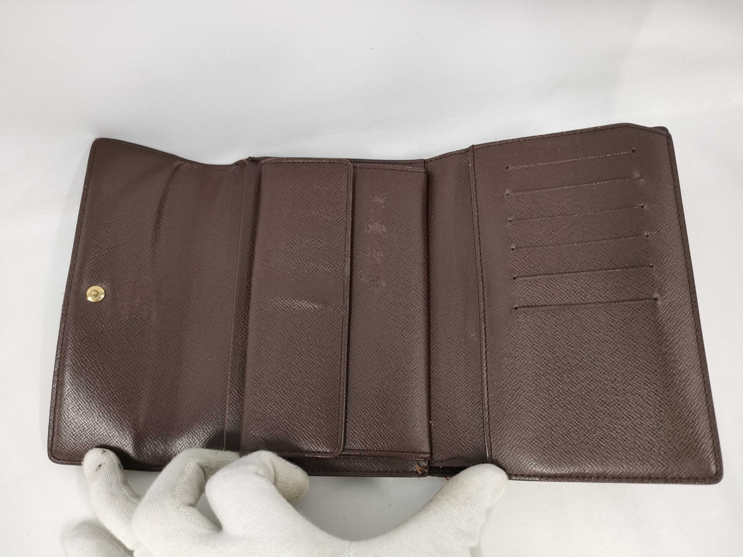 LOUIS VUITTON Damier Tri-fold Wallet