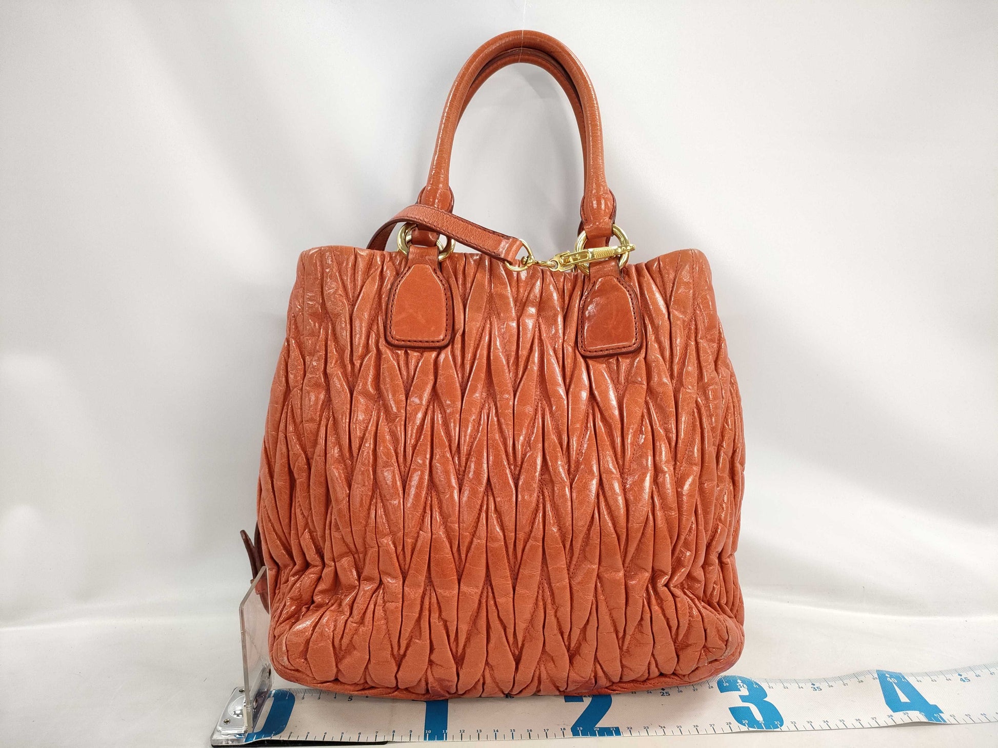 Miu Miu Matelasse 2-Way Shoulder Bag Tote Bag