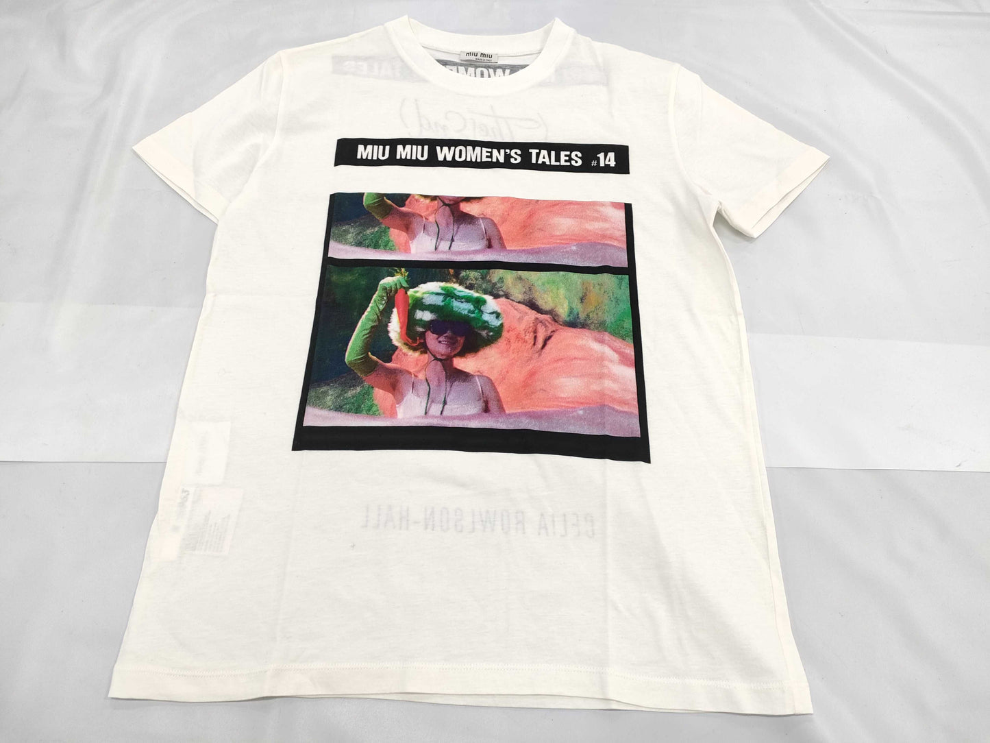 Miu Miu Logo T-shirt All-over Print T-shirt