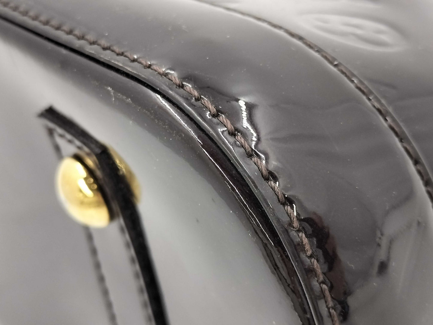 LOUIS VUITTON Vernis Alma Handbag