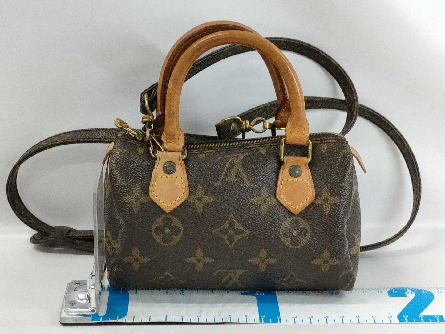 LOUIS VUITTON Monogram Mini Speedy Handbag