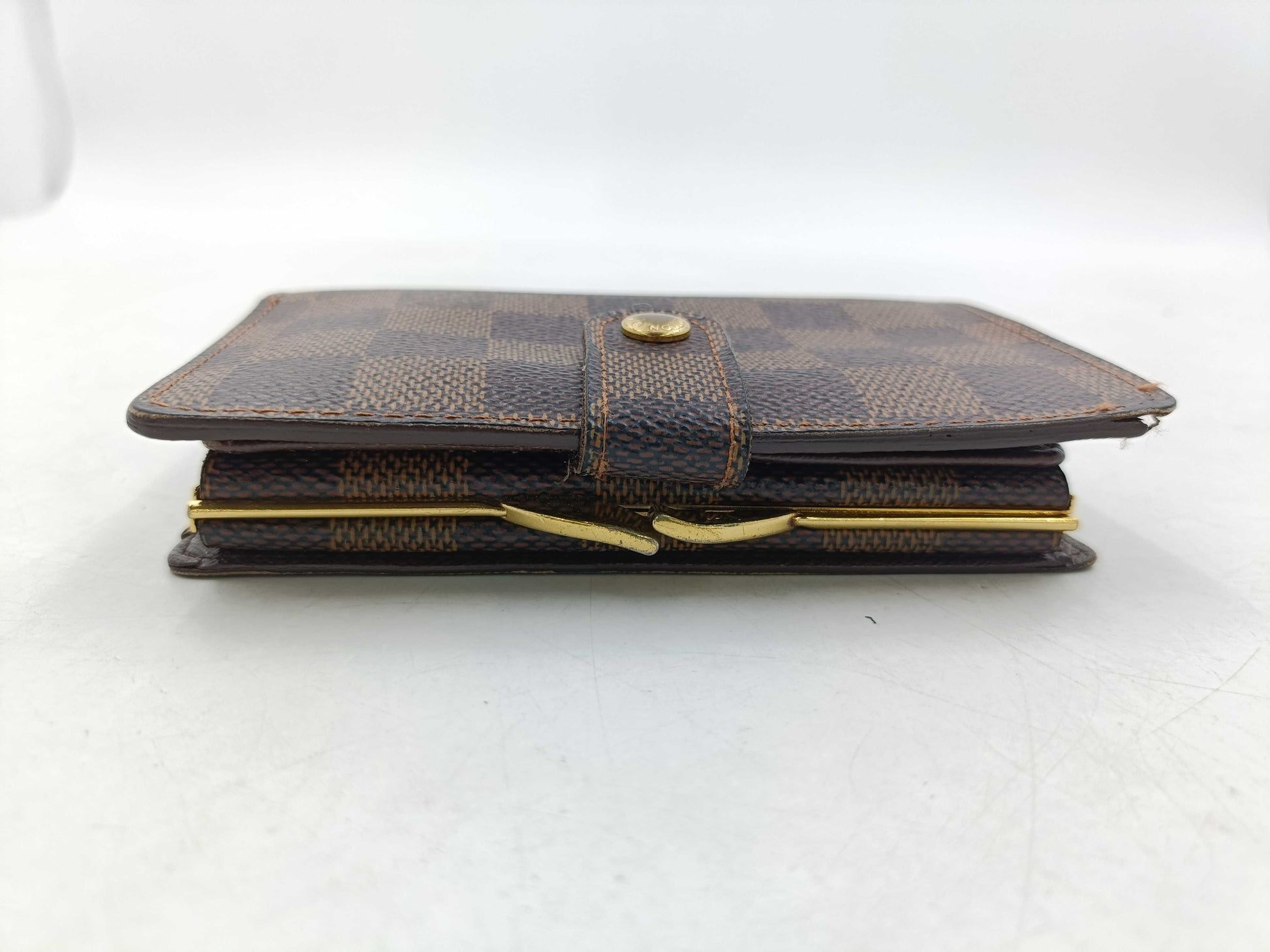 LOUIS VUITTON Damier Porte Monnaie Bi-fold Viennois / N61664 Wallet