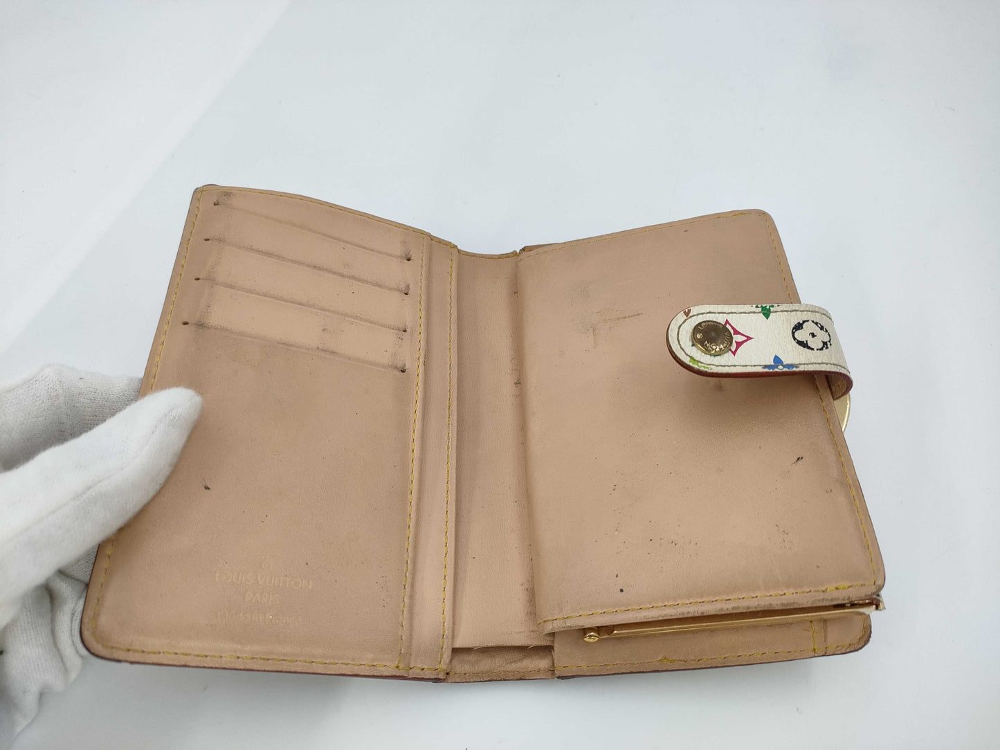 LOUIS VUITTON Monogram Multicolore Viennois Wallet