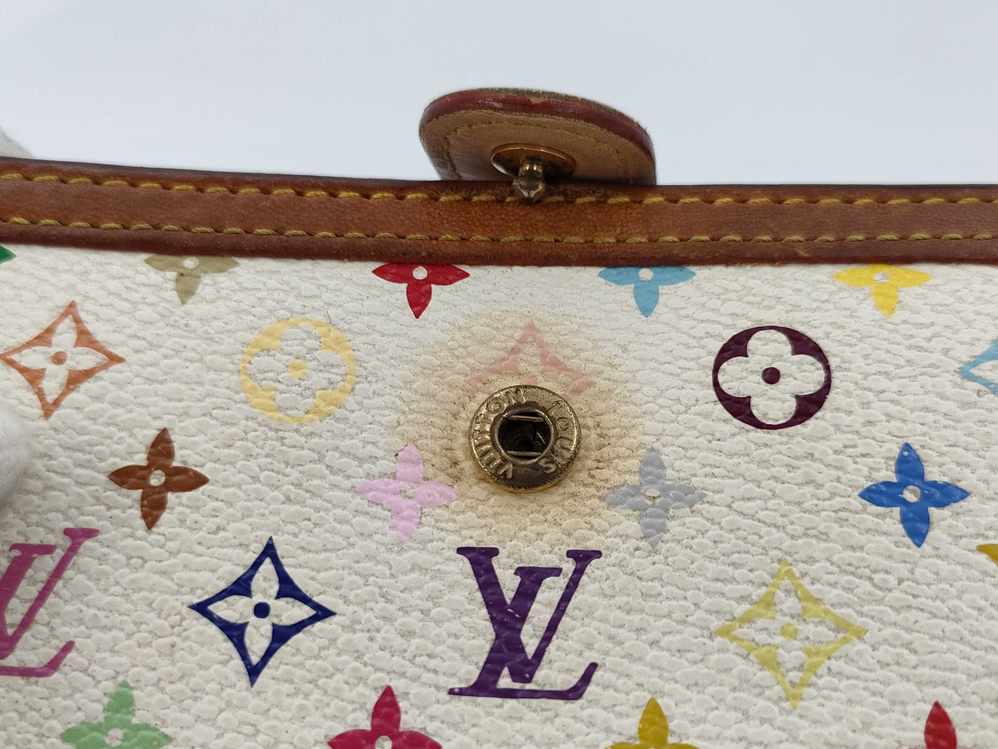 LOUIS VUITTON Monogram Multicolore Viennois Wallet