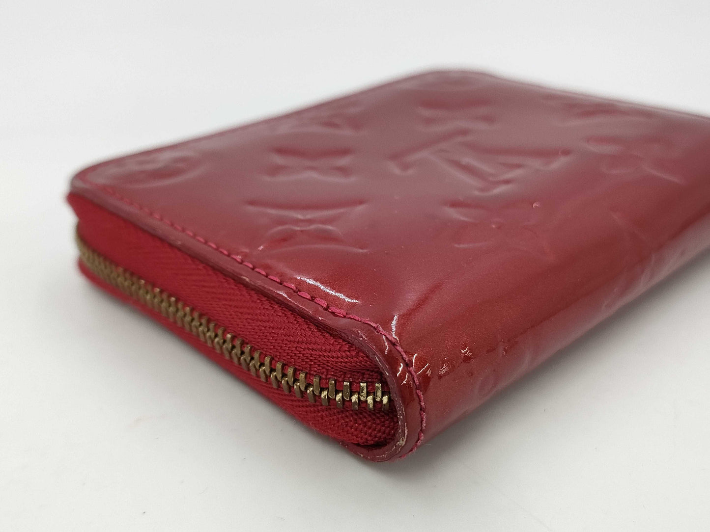 LOUIS VUITTON Vernis Compact Zippy Wallet