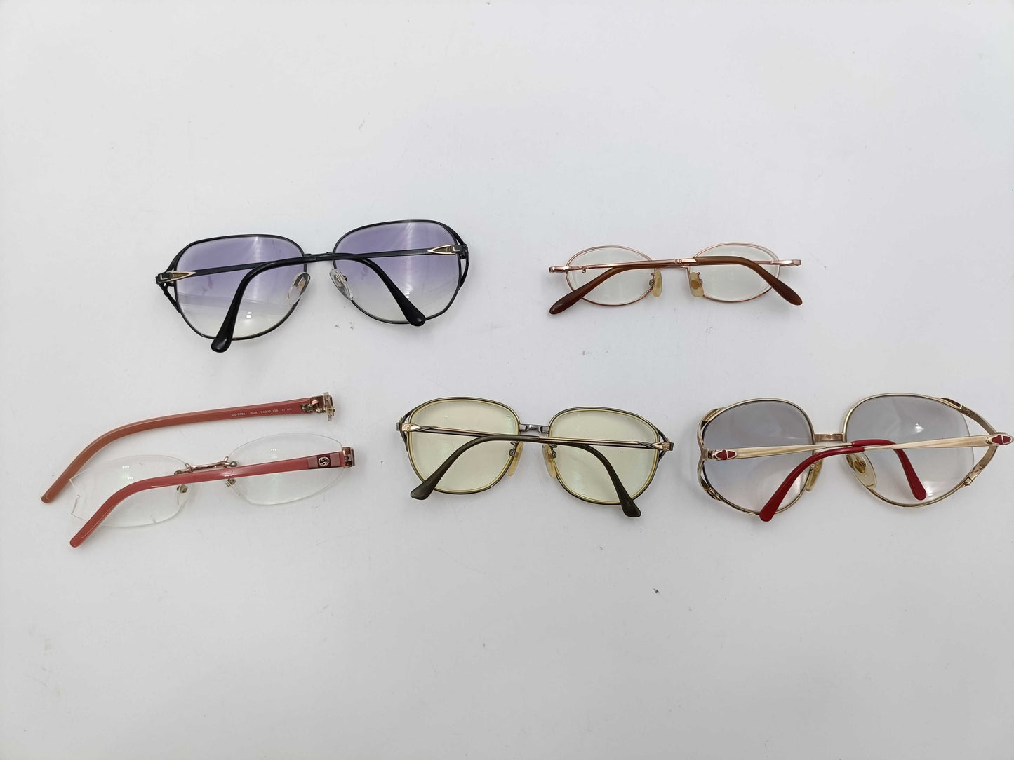 Dior/Gucci/Sonia Rykiel/Givenchy/Lancel 5-piece sunglasses and glasses
