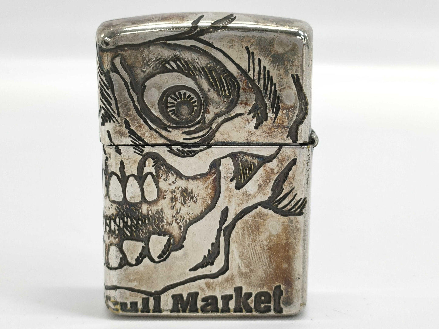 ZIPPO Armor Mark Skull Market Lighter