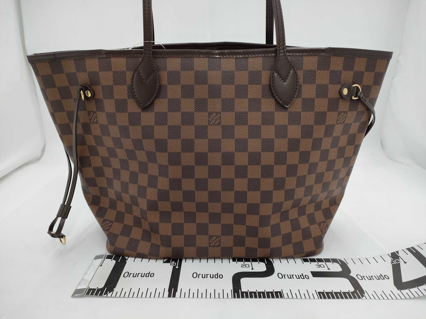LOUIS VUITTON Damier N41358 Neverfull MM Tote Bag