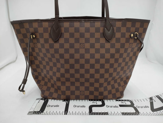 LOUIS VUITTON Damier N41358 Neverfull MM Tote Bag