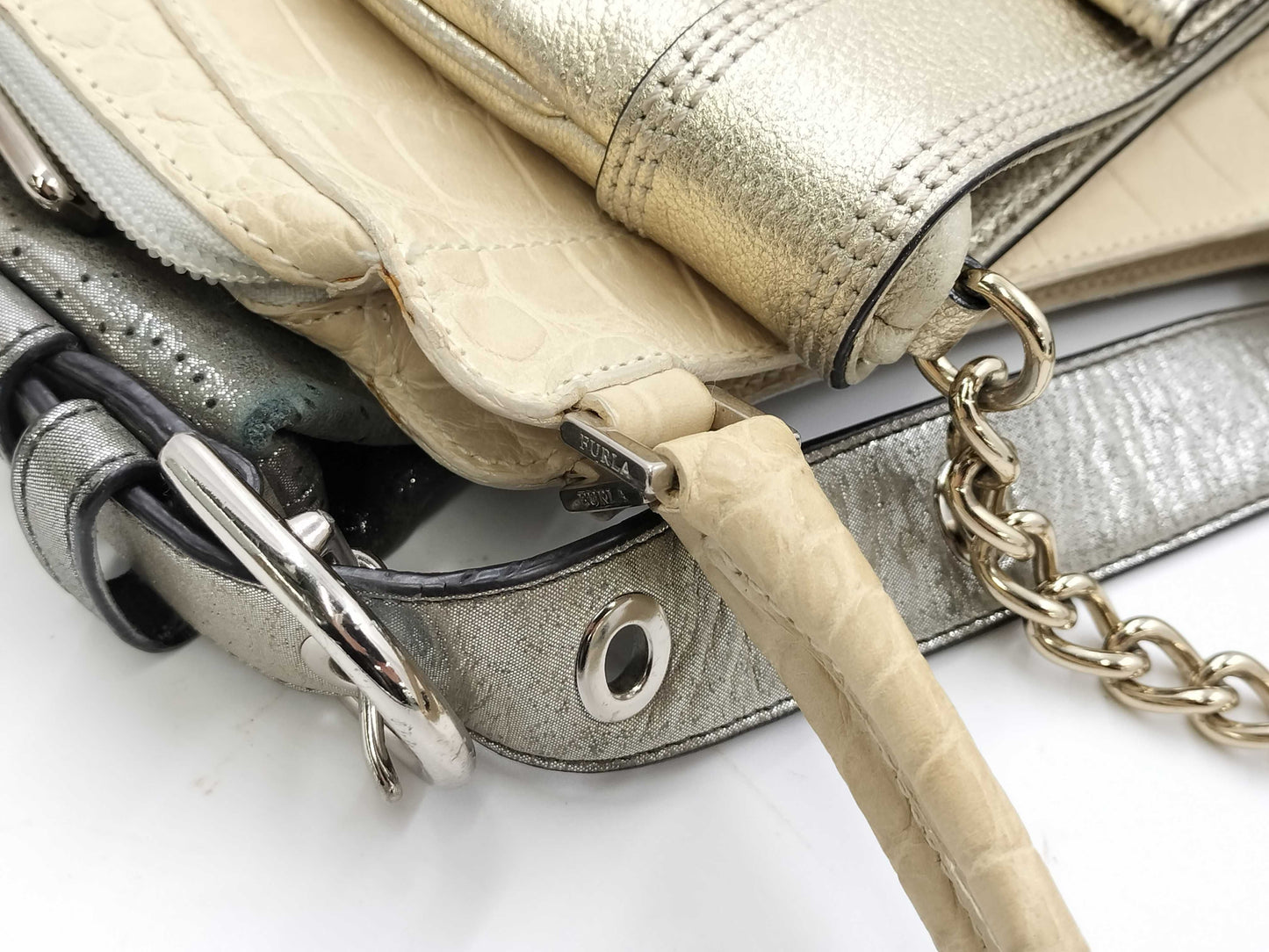 COACH Patent/Shoulder Wallet Set Bag