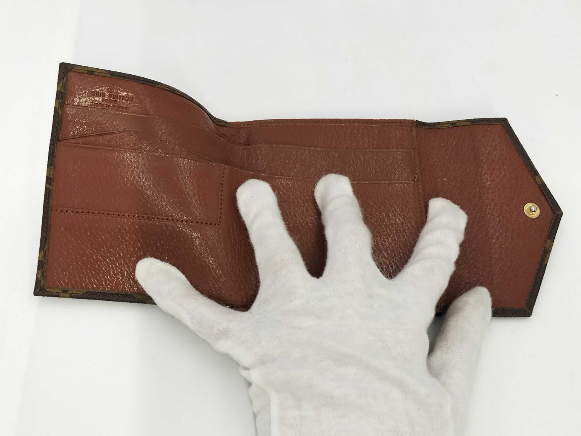 LOUIS VUITTON Monogram Wallet *3 pieces Wallet