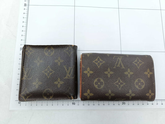 LOUIS VUITTON Monogram Wallet/Coin Case 2-Piece Wallet