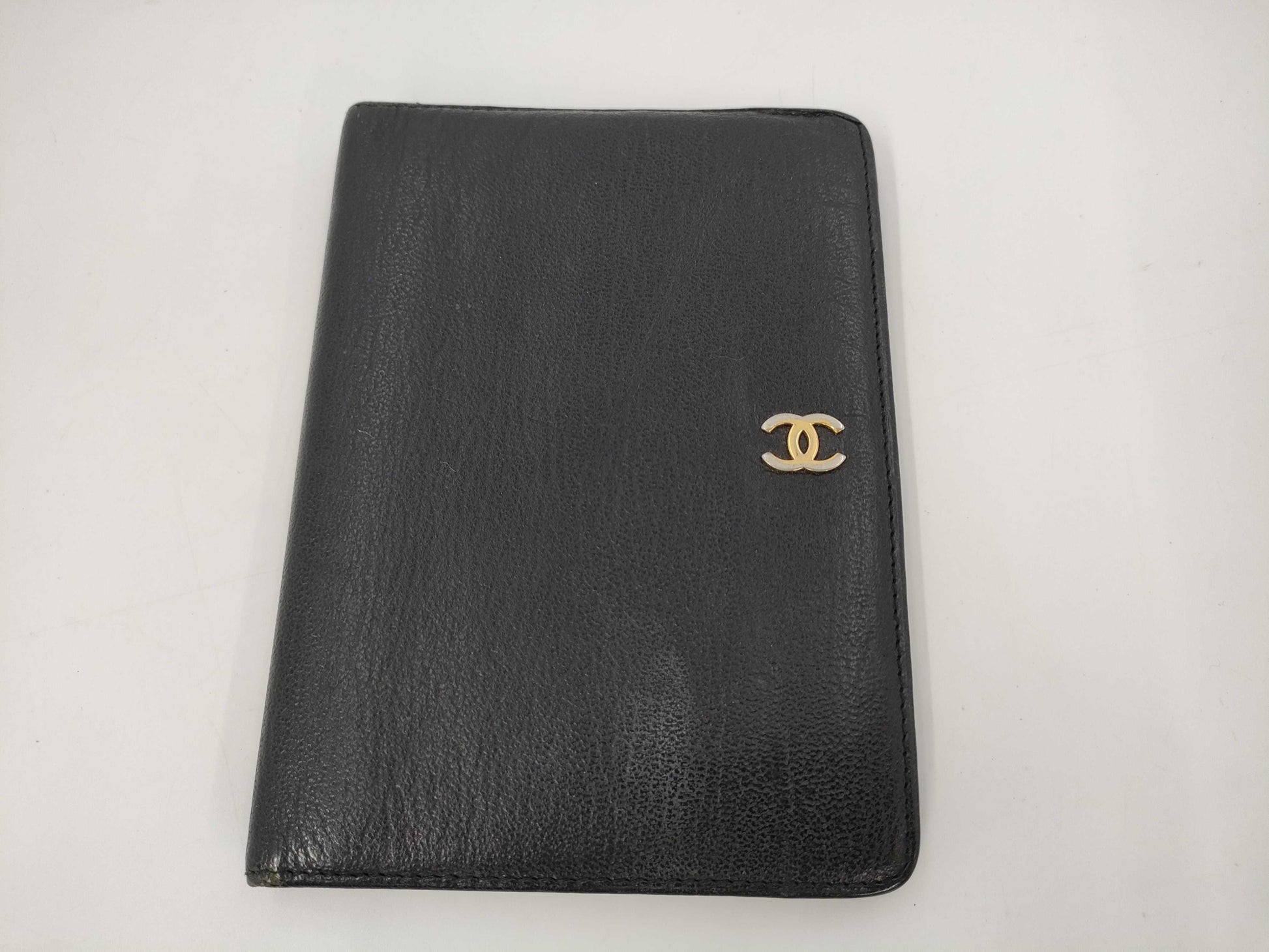 CHANEL Leather Card Case, Card Case, Pass Case, Business Card Case