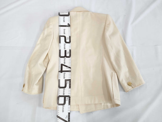 Yves Saint Laurent Jacket Gold Button Jacket