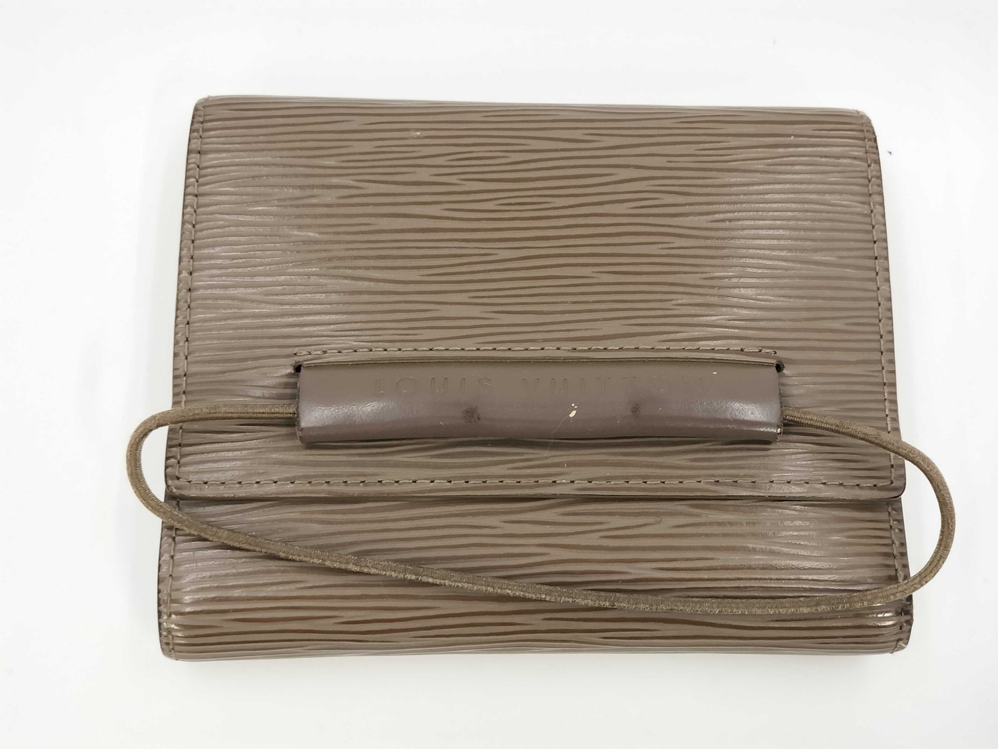 LOUIS VUITTON Epi Porto Monnaie Elastic Wallet