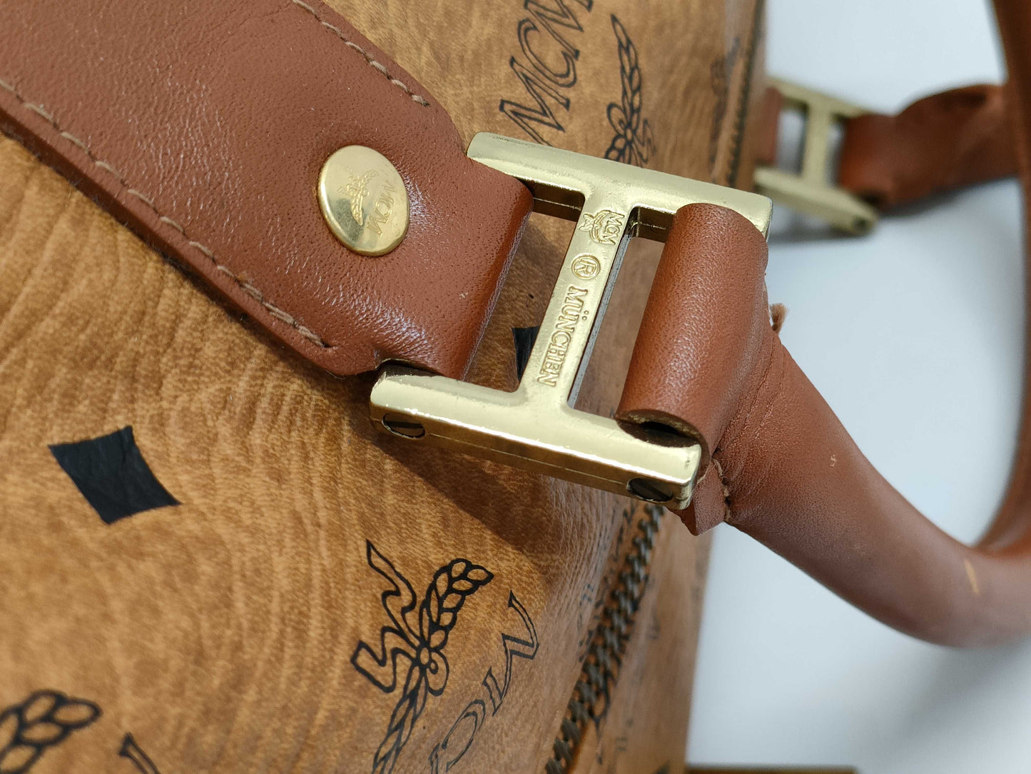 MCM MCM Boston 2WAY Boston Bag