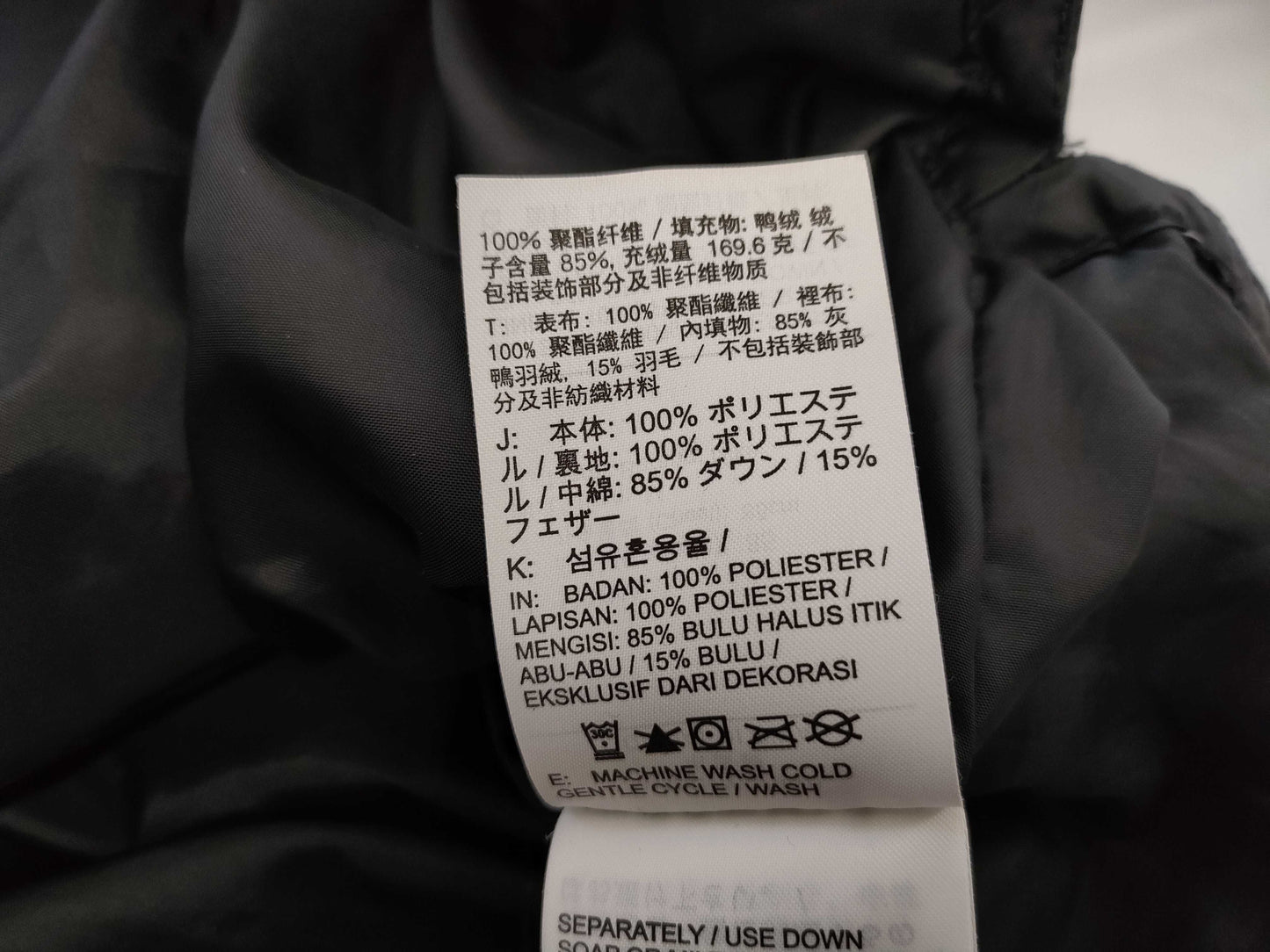 NIKE Down Jacket Coat DR1588-010 Coat