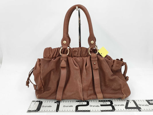 Miu Miu Vitello Luxe Handbag