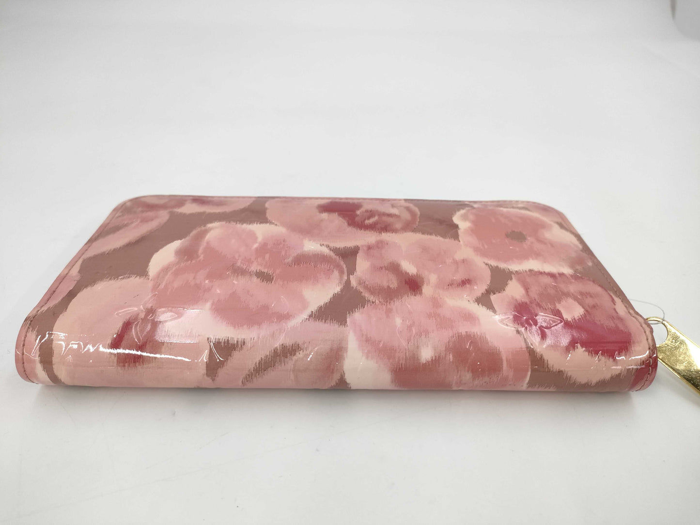 LOUIS VUITTON Vernis Flower Zippy Wallet