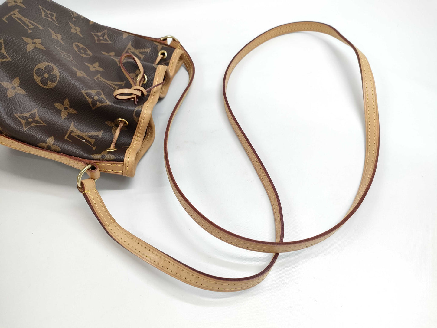 LOUIS VUITTON Monogram Nano Noe Shoulder Bag