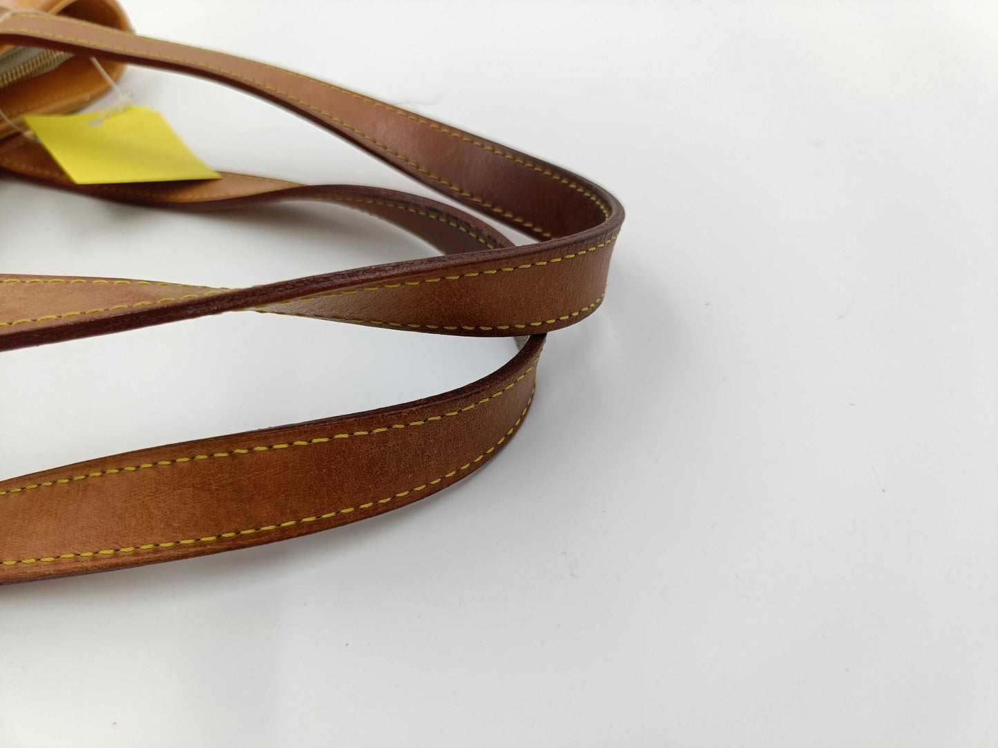 LOUIS VUITTON Vernis Houston Yellow Tote Bag