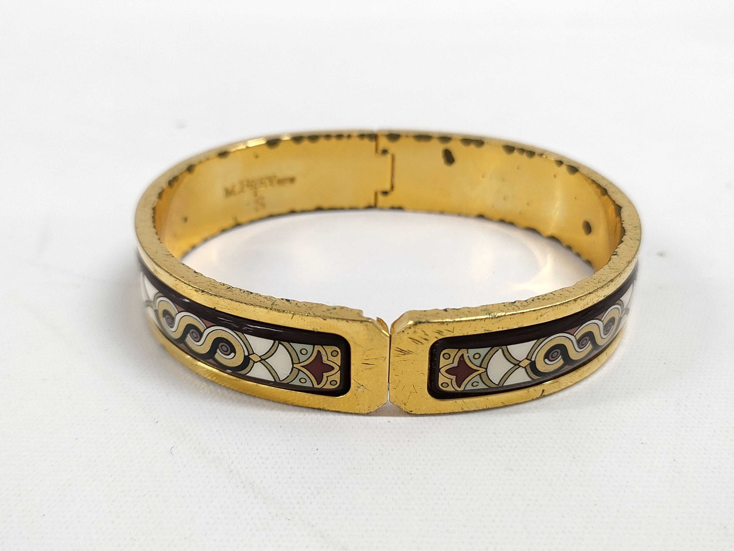 Michaela Frey Gold Color Bangle Bracelet/Bangle