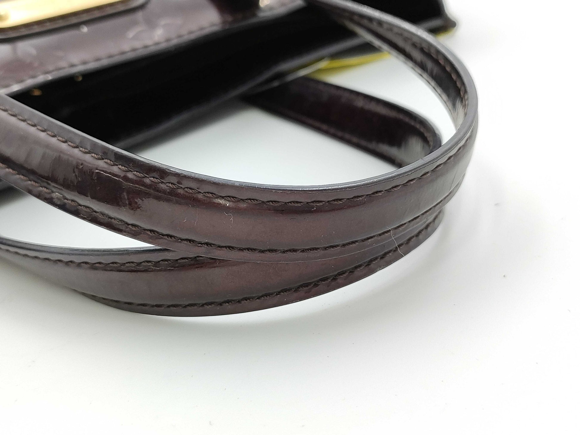 LOUIS VUITTON Vernis M93641 Wilshire PM Handbag