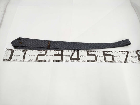 LOUIS VUITTON Gray Blue Tie