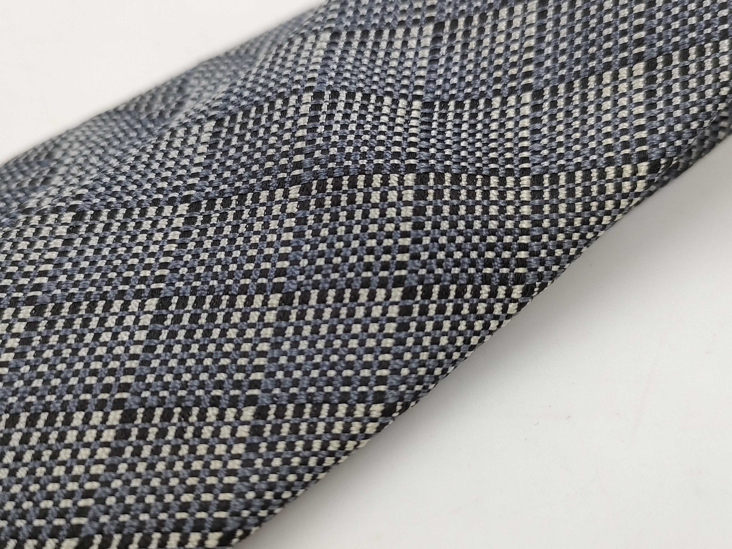 LOUIS VUITTON Gray Blue Tie