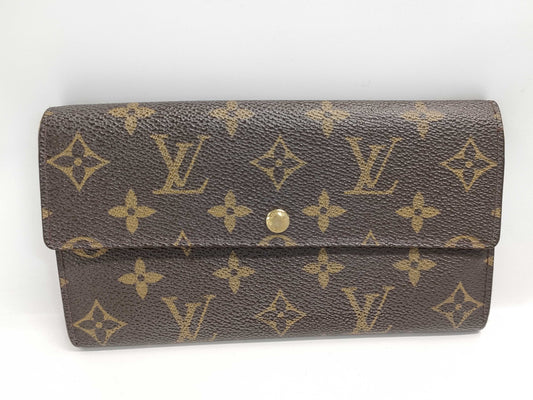 LOUIS VUITTON Monogram Sarah Long Wallet