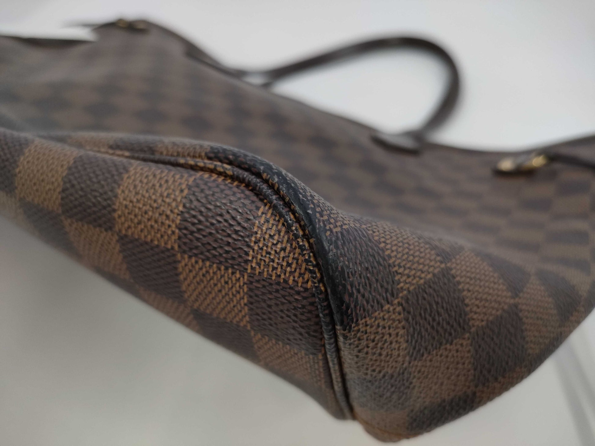 LOUIS VUITTON Damier N41358 Neverfull MM Handbag