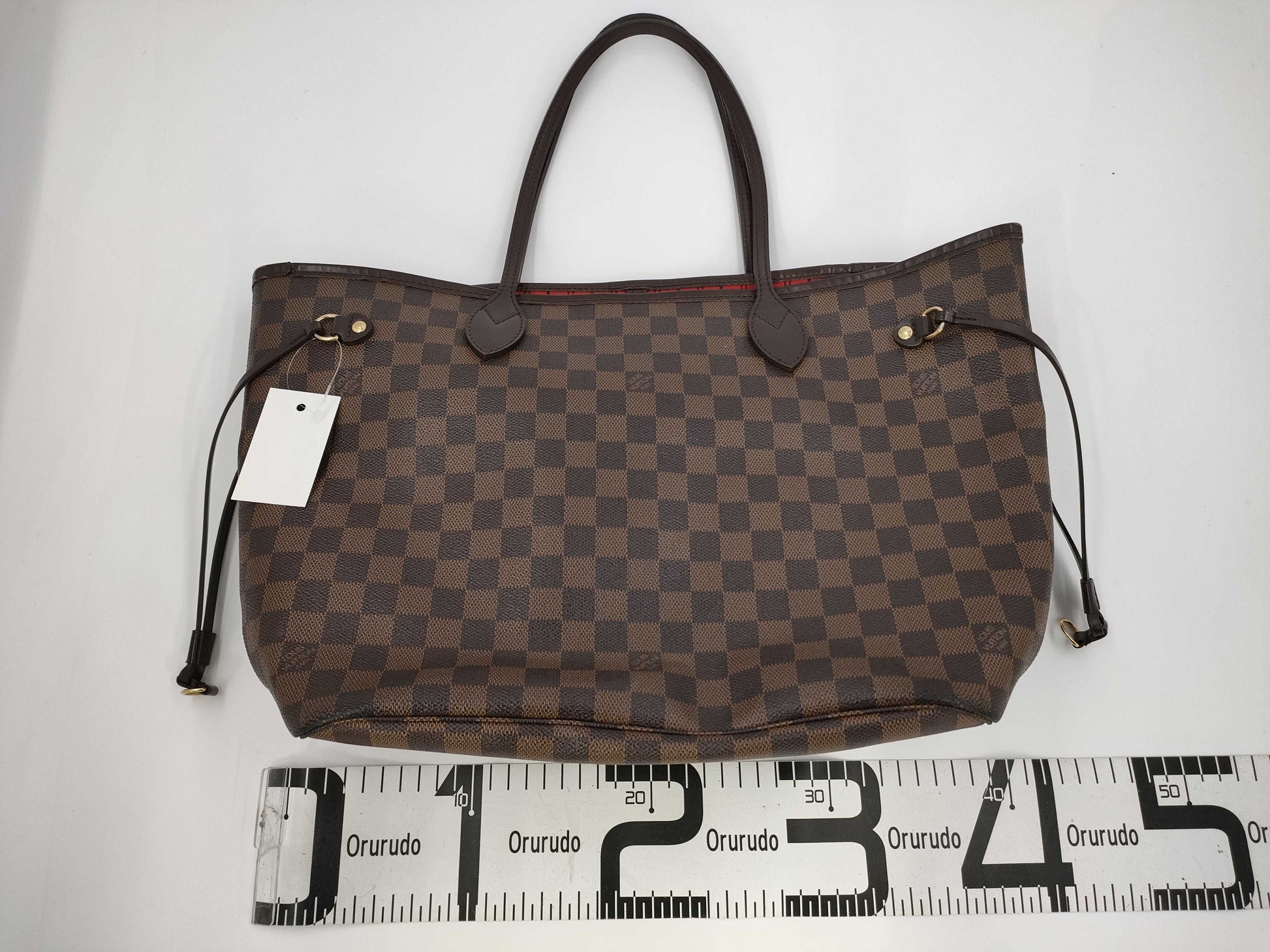 LOUIS VUITTON Damier N41358 Neverfull MM Handbag