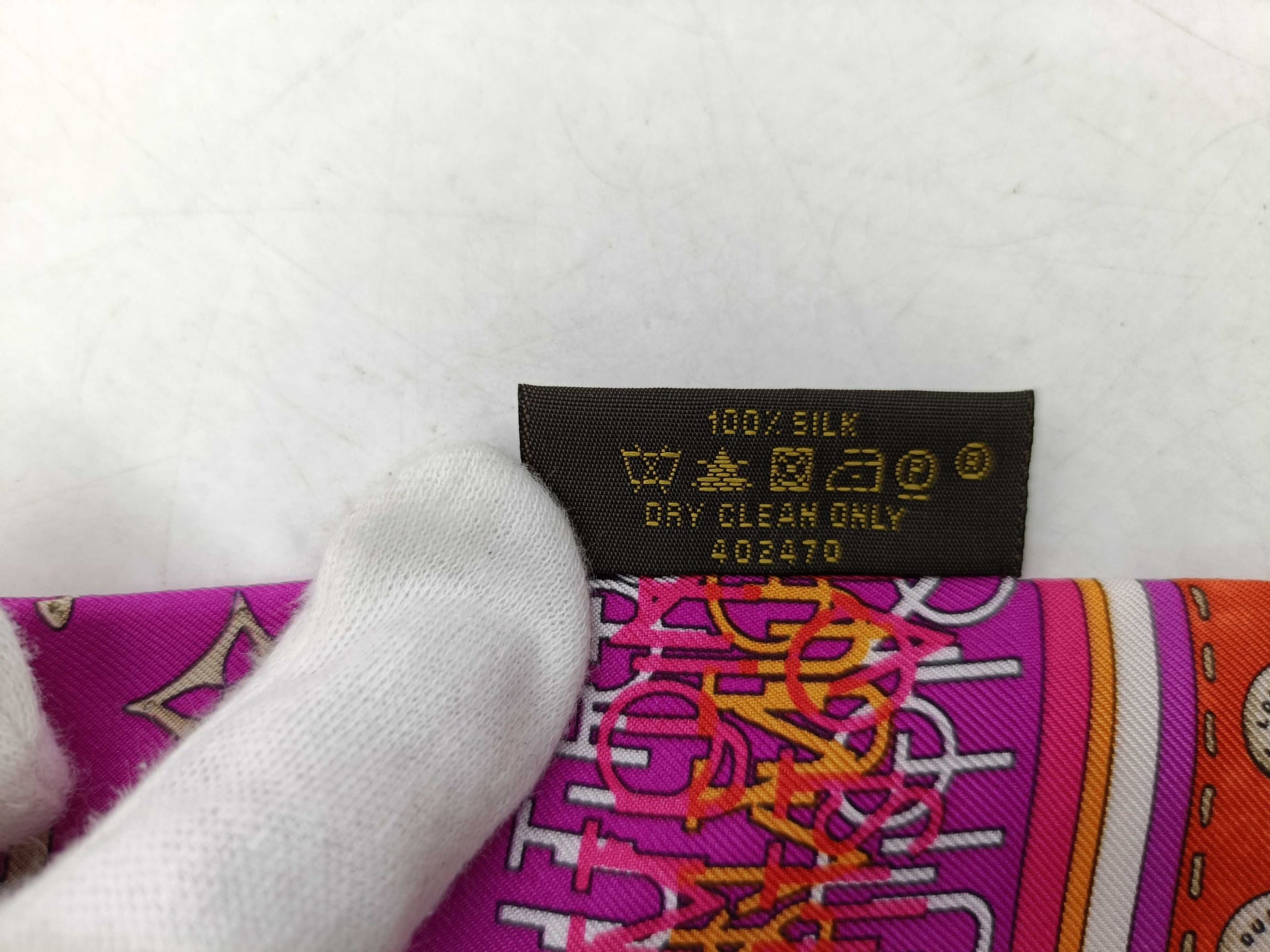 LOUIS VUITTON Twilly 402470 Scarf